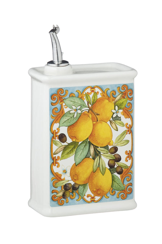 Håndlaget keramisk oljeflaske 500ml 